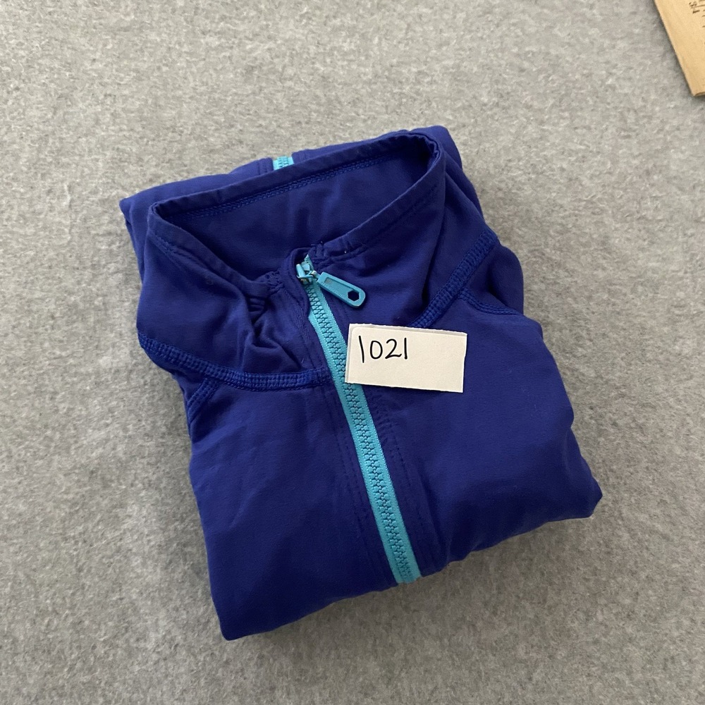 Mountain Hardwear Butter Jacket Womens XS Cobalt Discontinued Athletic Silver - Picture 13 of 13